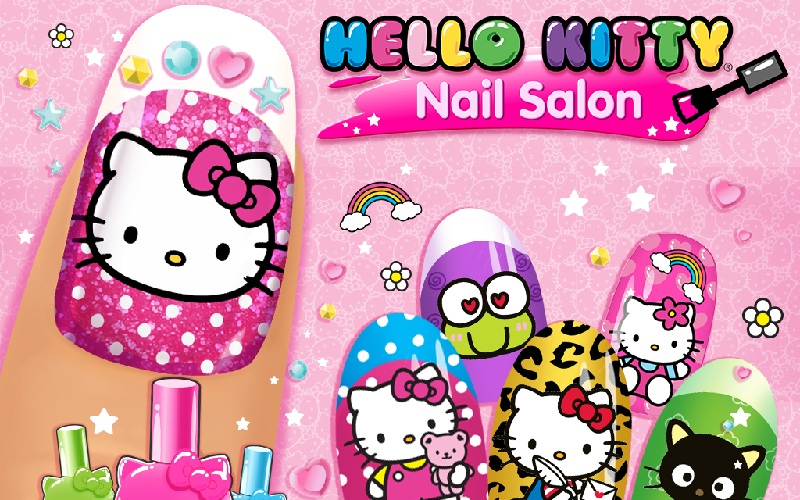 Hello Kitty Nail Salon là tựa game phù hợp với những bạn gái năng động và yêu thích sự ngọt ngào