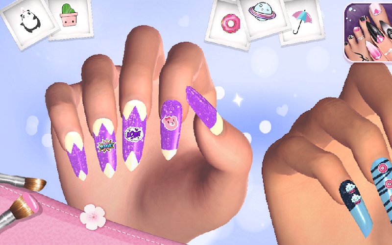 Fashion Nails 3D Girls Game là một trò chơi làm móng tay móng chân được nhiều người yêu thích
