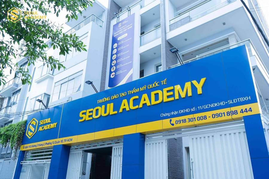 Trường đào tạo thẩm mỹ quốc tế Seoul Academy - trung tâm dạy nail tại tphcm