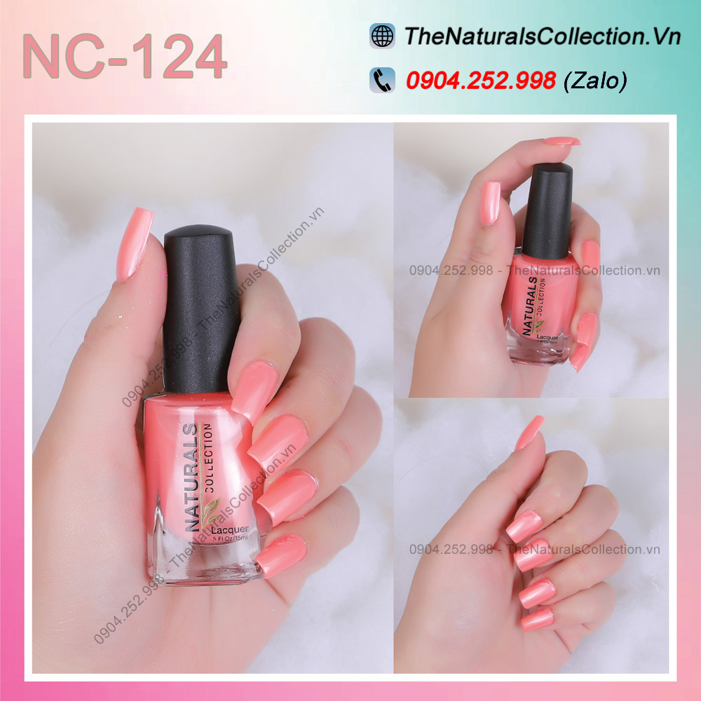 Gel sơn móng tay màu hồng nhạt thời trang trung hoa xinh xắn - Chăm sóc móng  | TheFaceHolic.com