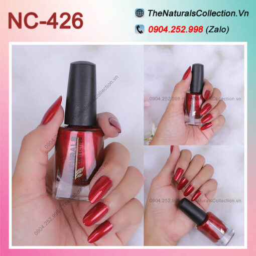 son mong tay huu co naturals collection mau do tham 426_combo