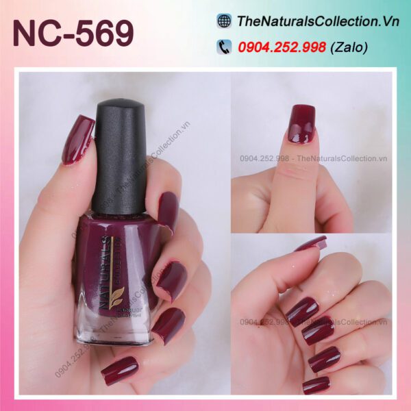 son mong tay naturals collection mau tim dam 569_combo