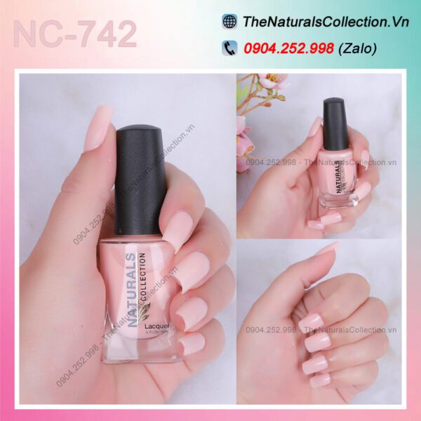 son mong tay huu co naturals collection mau hong baby 742_combo